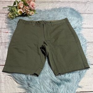 J. Crew Factory Green Rivington Shorts sz 32